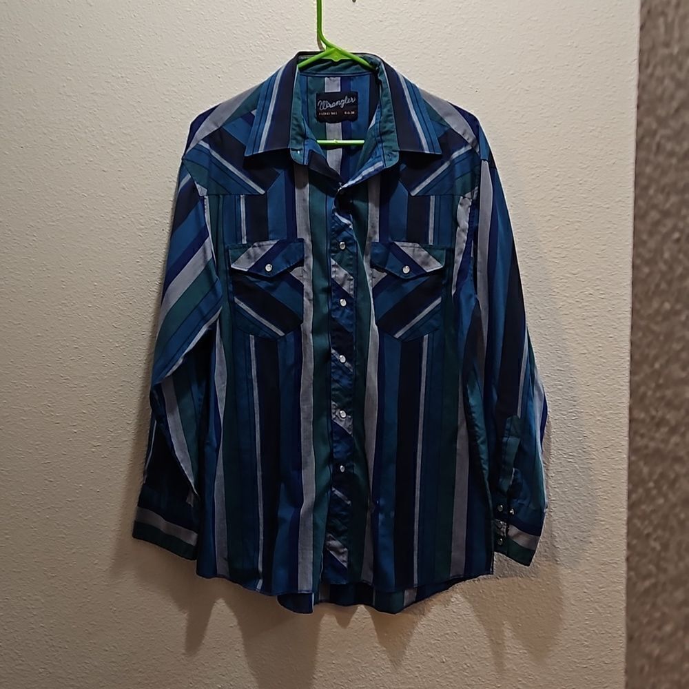 Wrangler western shirt, L